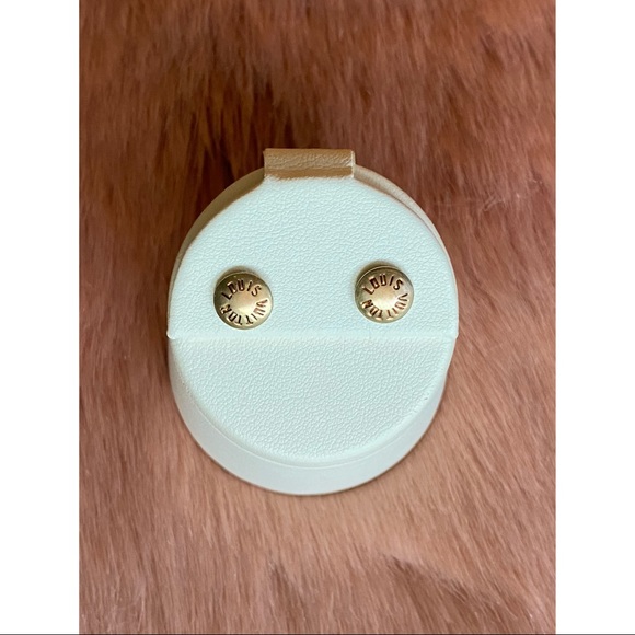 Louis Vuitton Jewelry - Louis Vuitton Gold Stud Earrings